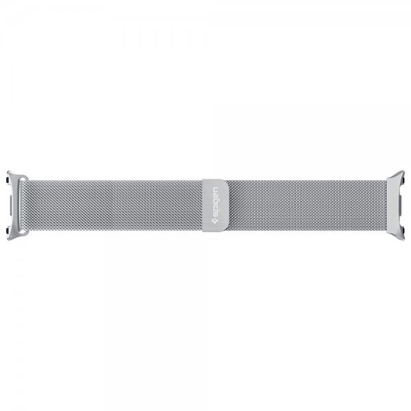 Spigen Samsung Galaxy Watch 8 40/44mm/Classic 46mm Armband Metal Fit Silver
