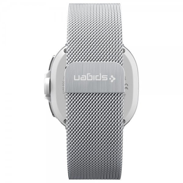 Spigen Samsung Galaxy Watch 8 40/44mm/Classic 46mm Armband Metal Fit Silver