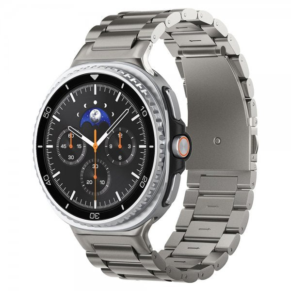 Spigen Samsung Galaxy Watch 8 40/44mm/Classic 46mm Armband Modern Fit Titanium Natural Titanium