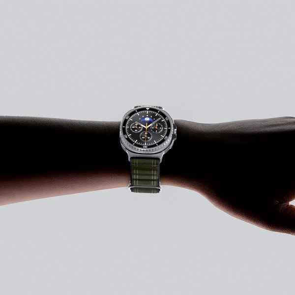 Spigen Samsung Galaxy Watch 8 40/44mm/Classic 46mm Armband WBF0 Grön