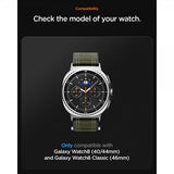 Spigen Samsung Galaxy Watch 8 40/44mm/Classic 46mm Armband WBF0 Grön