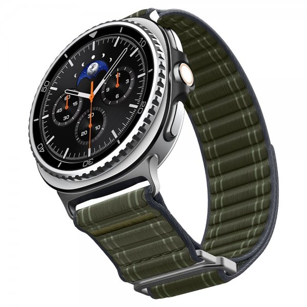 Spigen Samsung Galaxy Watch 8 40/44mm/Classic 46mm Armband WBF0 Grön