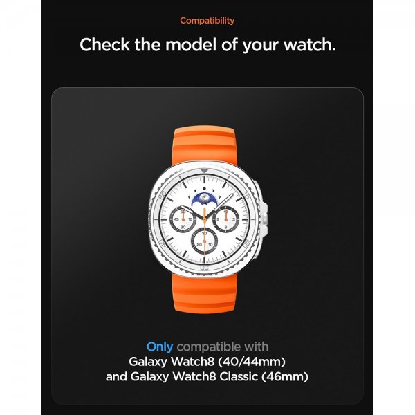 Spigen Samsung Galaxy Watch 8 40/44mm/Classic 46mm Armband WBS2 Orange