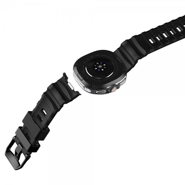 Spigen Samsung Galaxy Watch 8 40/44mm/Classic 46mm Armband WBS2 Svart