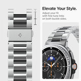 Spigen Samsung Galaxy Watch 8 40/44mm/Classic 46mm Armband Modern Fit Silver