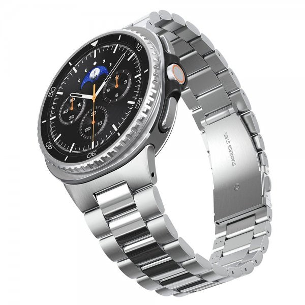 Spigen Samsung Galaxy Watch 8 40/44mm/Classic 46mm Armband Modern Fit Silver