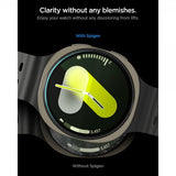 Spigen Samsung Galaxy Watch 8 44mm Skärmskydd GLAS.tR EZ Fit 2-pack