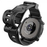 Spigen Samsung Galaxy Watch 8 Classic 46mm Armband och Skal Rugged Armor Pro Matte Black