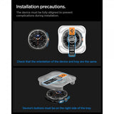 Spigen Samsung Galaxy Watch 8 Classic 46mm Skärmskydd GLAS.tR EZ Fit 2-pack