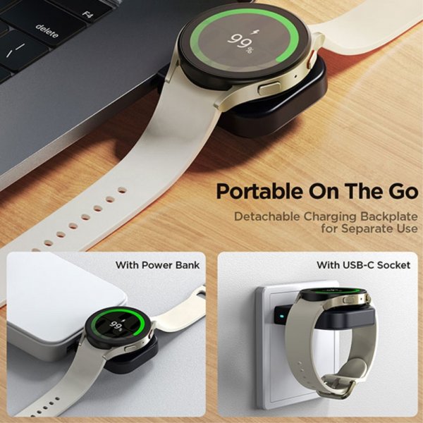 Joyroom Samsung Galaxy Watch Laddare Magnetic Wireless Watch Charger
