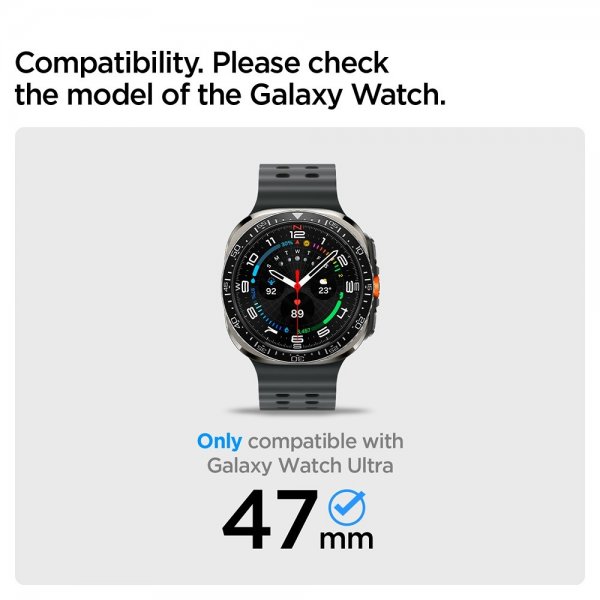 Spigen Samsung Galaxy Watch Ultra Armband DuraPro Flex Svart