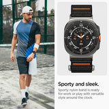 Spigen Samsung Galaxy Watch Ultra Armband DuraPro Flex Svart