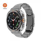 Fixed Samsung Galaxy Watch Ultra Armband Titanium Strap Natural