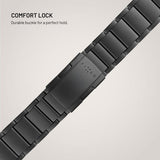Fixed Samsung Galaxy Watch Ultra Armband Titanium Strap Svart