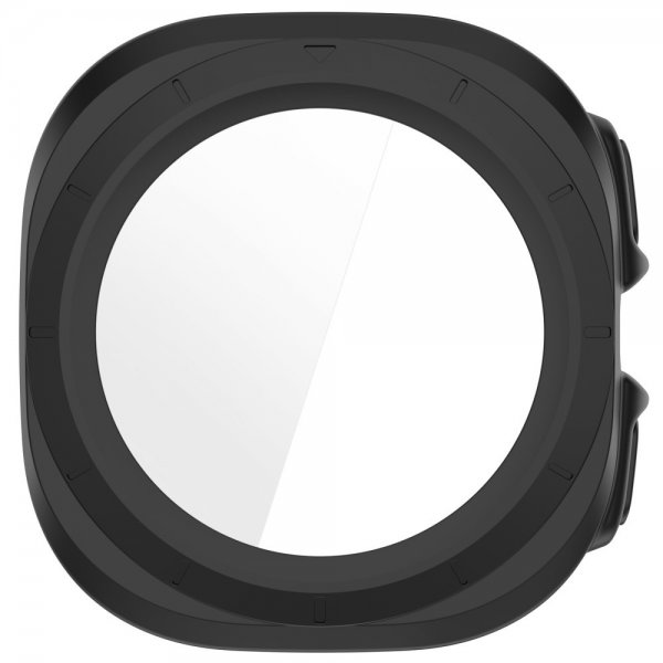 Samsung Galaxy Watch Ultra Skal med Inbyggt skärmskydd Svart