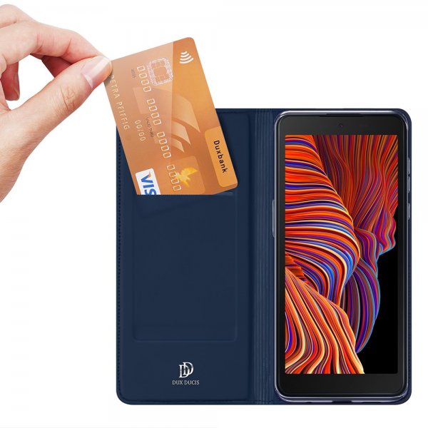 Dux Ducis Samsung Galaxy XCover 5 Fodral Skin Pro Series Blå