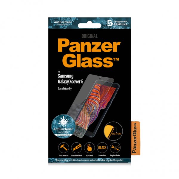 PanzerGlass Samsung Galaxy XCover 5 Skärmskydd CaseFriendly