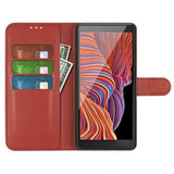 Samsung Galaxy XCover 7 Fodral med Stativ Brun