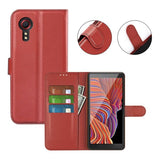 Samsung Galaxy XCover 7 Fodral med Stativ Brun