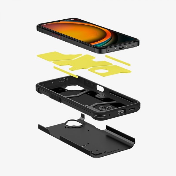Spigen Samsung Galaxy XCover 7 Pro Skal Tough Armor Svart