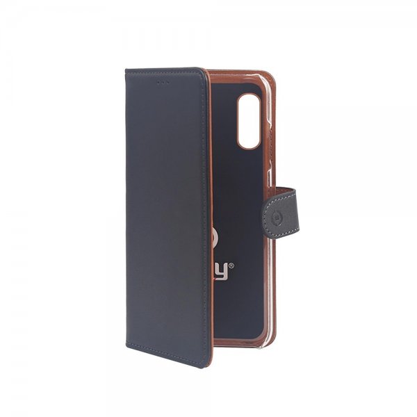 Celly Samsung Galaxy XCover Pro Fodral Wally Wallet Case Svart