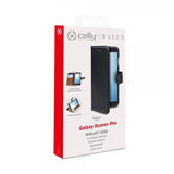 Celly Samsung Galaxy XCover Pro Fodral Wally Wallet Case Svart