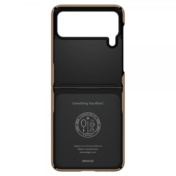 Spigen Samsung Galaxy Z Flip 3 Skal Enzo Classic Brown