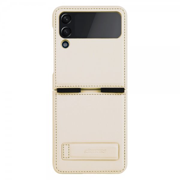 Nillkin Samsung Galaxy Z Flip 4 Skal Qin Series Guld