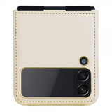 Nillkin Samsung Galaxy Z Flip 4 Skal Qin Series Guld