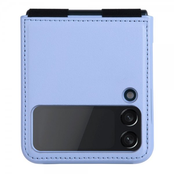 Nillkin Samsung Galaxy Z Flip 4 Skal Qin Series Lila