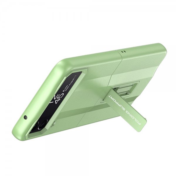 GKK Samsung Galaxy Z Flip 4 Skal Super Car Series Grön