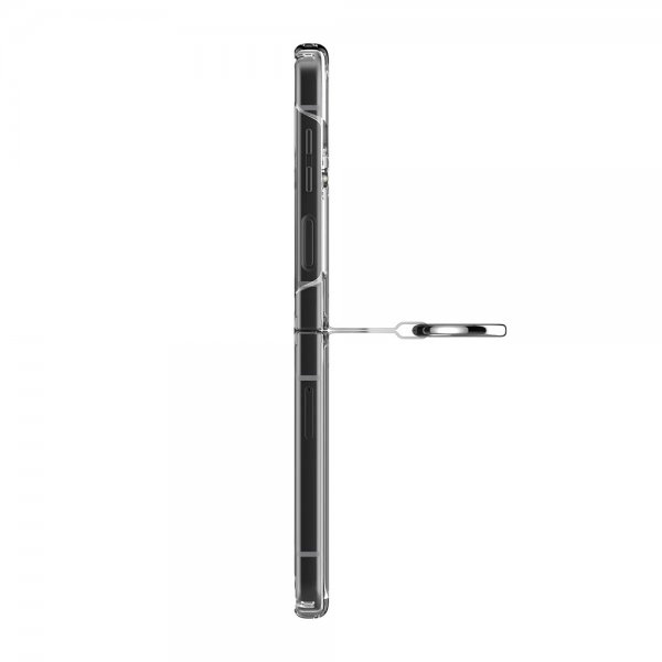 Spigen Samsung Galaxy Z Flip 4 Skal Thin Fit Ring My Sketch Crystal Clear