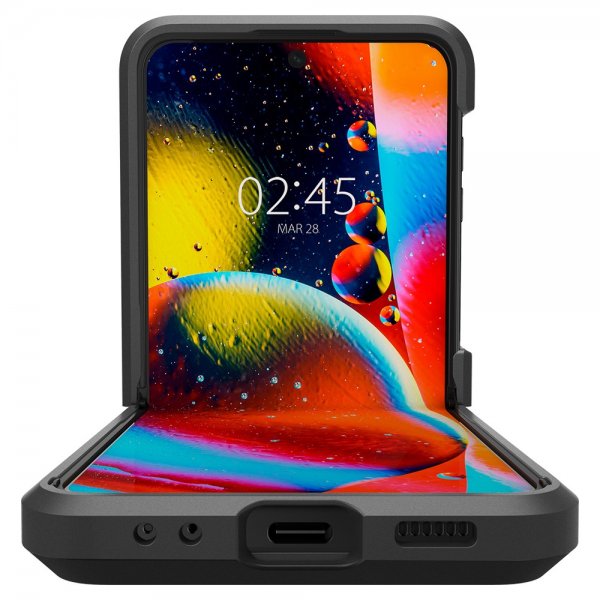 Spigen Samsung Galaxy Z Flip 4 Skal Tough Armor Svart