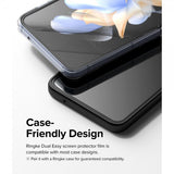Ringke Samsung Galaxy Z Flip 4 Skärmskydd Dual Easy Film 2-pack