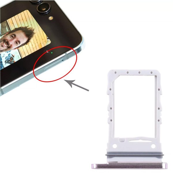 Samsung Galaxy Z Flip 5 Simkortshållare - Lila