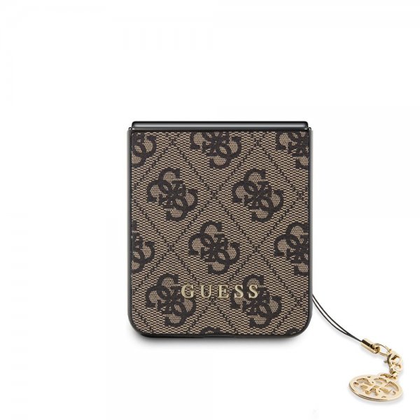 Guess Samsung Galaxy Z Flip 5 Skal 4G Charm Brun