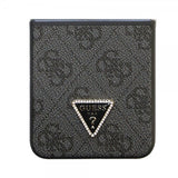 Guess Samsung Galaxy Z Flip 5 Skal 4G Metal Triangle Strass Svart