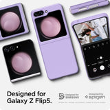 Spigen Samsung Galaxy Z Flip 5 Skal Air Skin Rose Purple