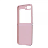 Guess Samsung Galaxy Z Flip 5 Skal Glitter Flakes Metal Logo Rosa