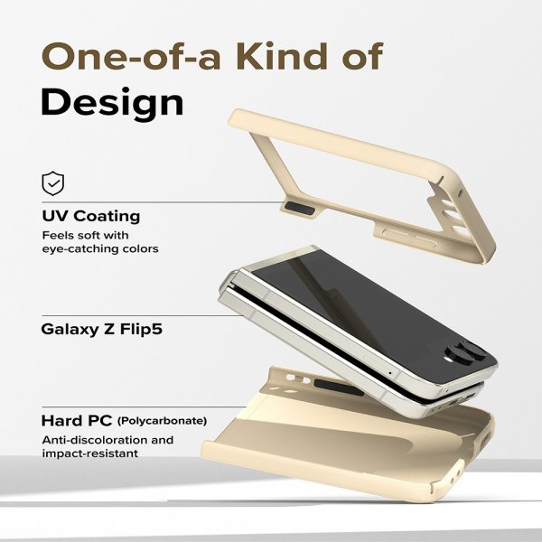 Ringke Samsung Galaxy Z Flip 5 Skal Slim Vanilla