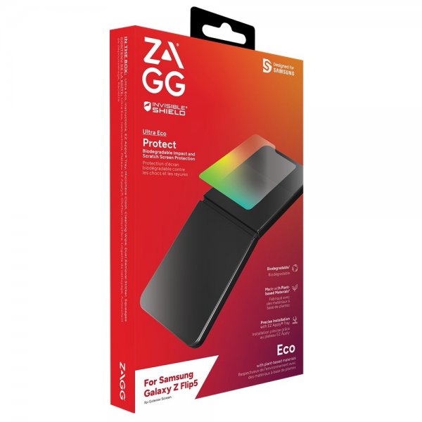 ZAGG InvisibleShield Samsung Galaxy Z Flip 5 Skärmskydd Ultra Eco