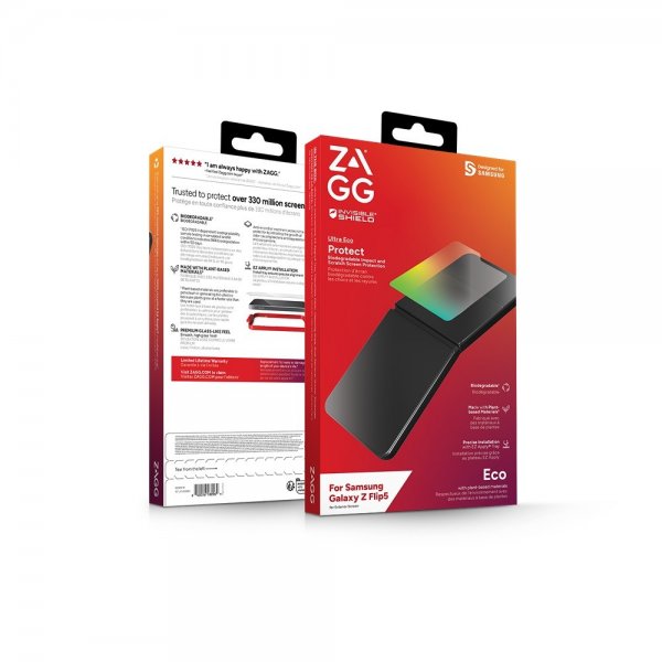 ZAGG InvisibleShield Samsung Galaxy Z Flip 5 Skärmskydd Ultra Eco