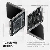 Spigen Samsung Galaxy Z Flip 6/Galaxy Z Flip 7 FE Skal Air Skin Zero One Svart