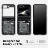 Spigen Samsung Galaxy Z Flip 6/Galaxy Z Flip 7 FE Skal Ultra Hybrid Pro Zero One Svart