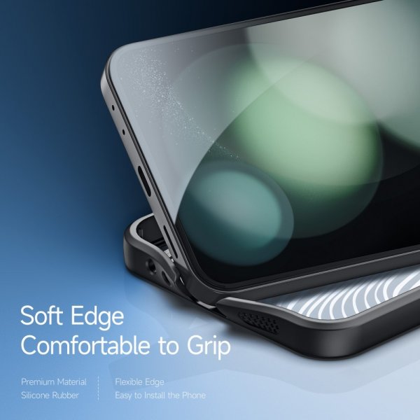 Dux Ducis Samsung Galaxy Z Flip 6/Flip 7 FE Skal Aimo Series Svart