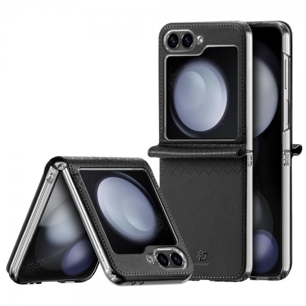 Dux Ducis Samsung Galaxy Z Flip 6/Flip 7 FE Skal Bril Series Svart