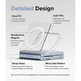 Ringke Samsung Galaxy Z Flip 6/Flip 7 FE Skal Fusion Magnetic Transparent