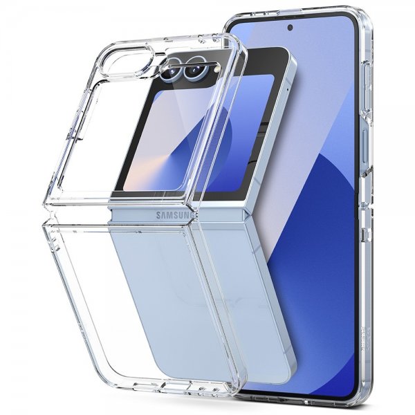 Ringke Samsung Galaxy Z Flip 6/Flip 7 FE Skal Fusion Transparent