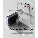 Ringke Samsung Galaxy Z Flip 6/Flip 7 FE Skal Fusion Transparent