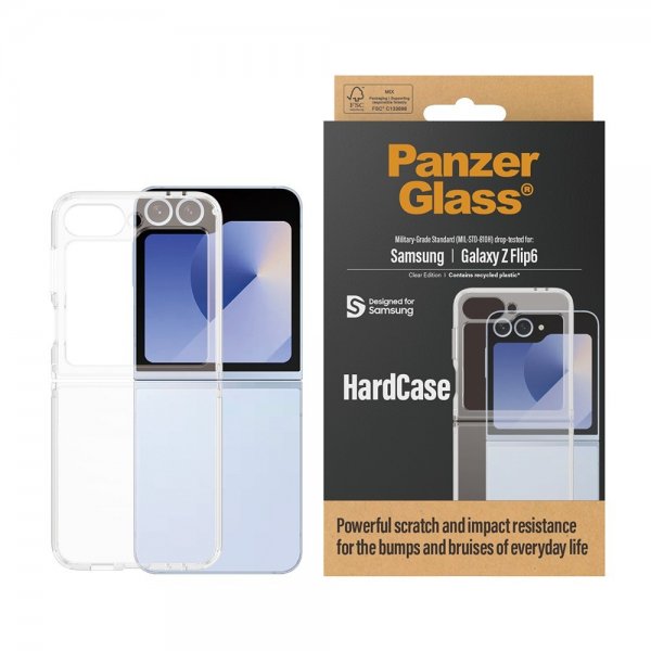 PanzerGlass Samsung Galaxy Z Flip 6/Flip 7 FE Skal HardCase Transparent